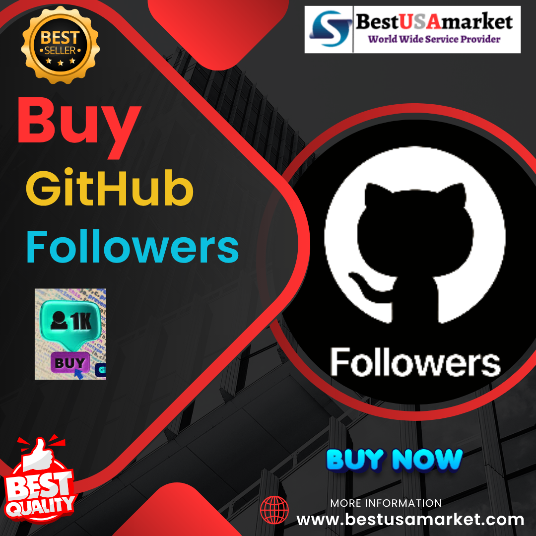 Buy GitHub Followers - 100% Real & Active followers,